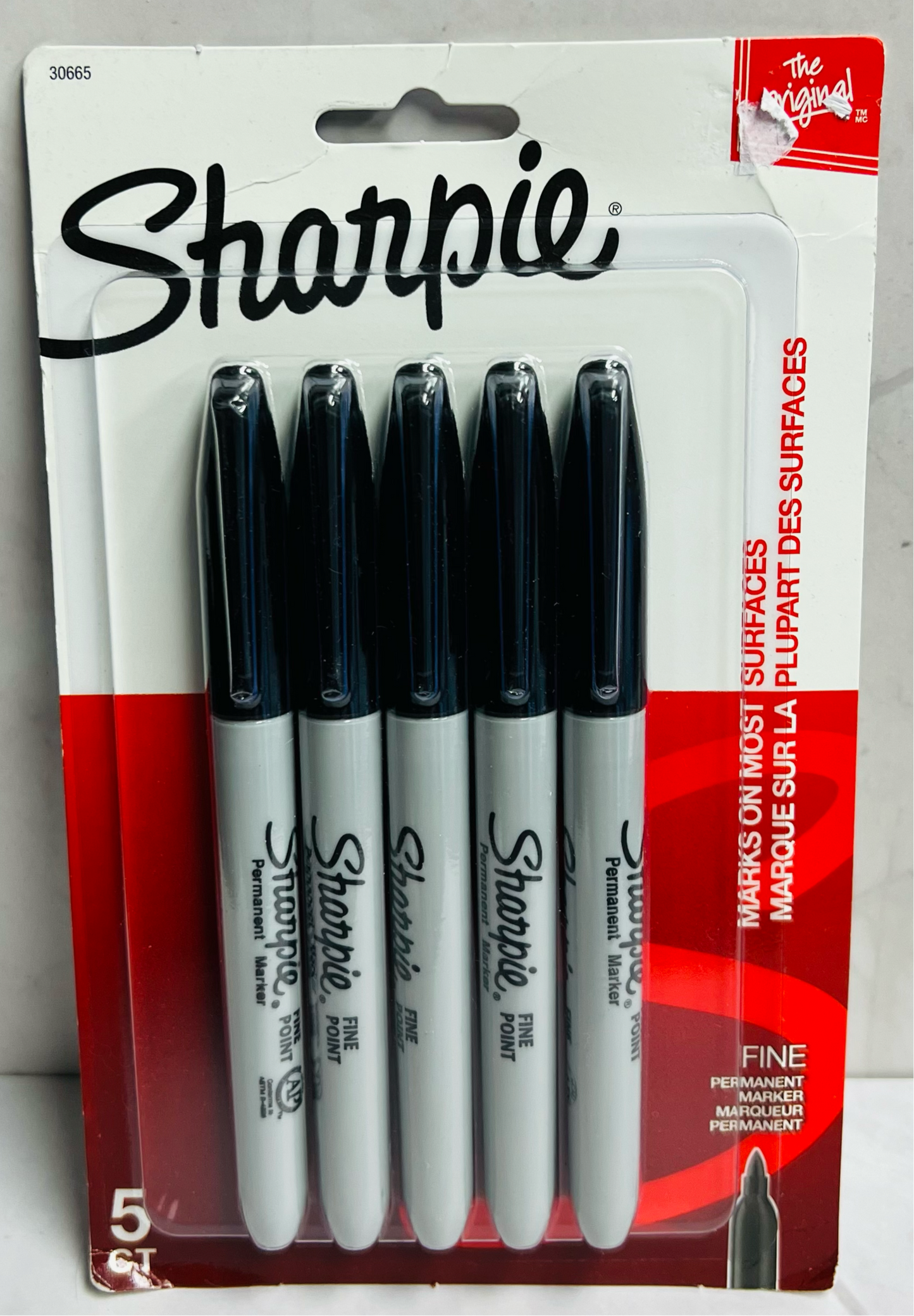 Sharpie 5 count Fine