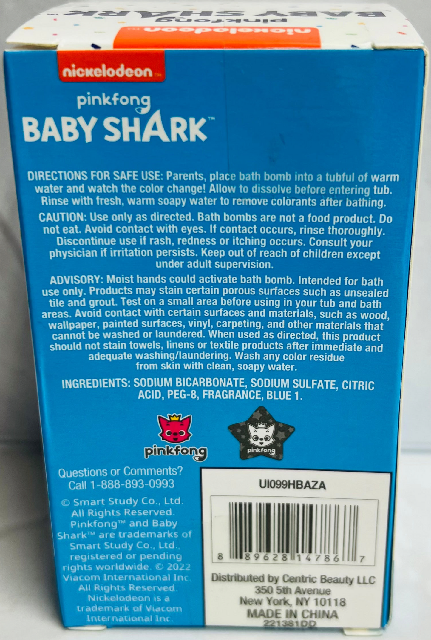 Baby Shark Bath Bomb