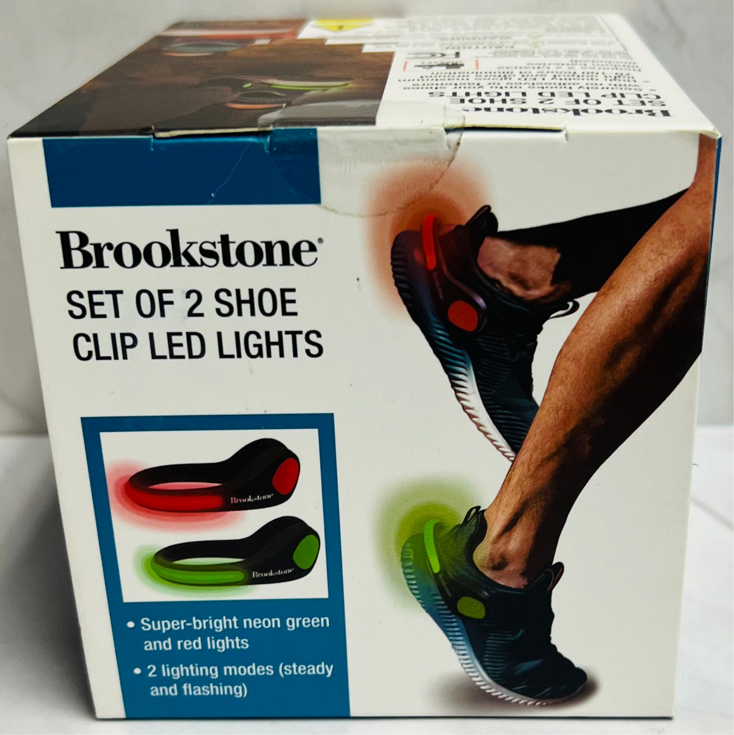 Brookstone Shoe Clip LED Light