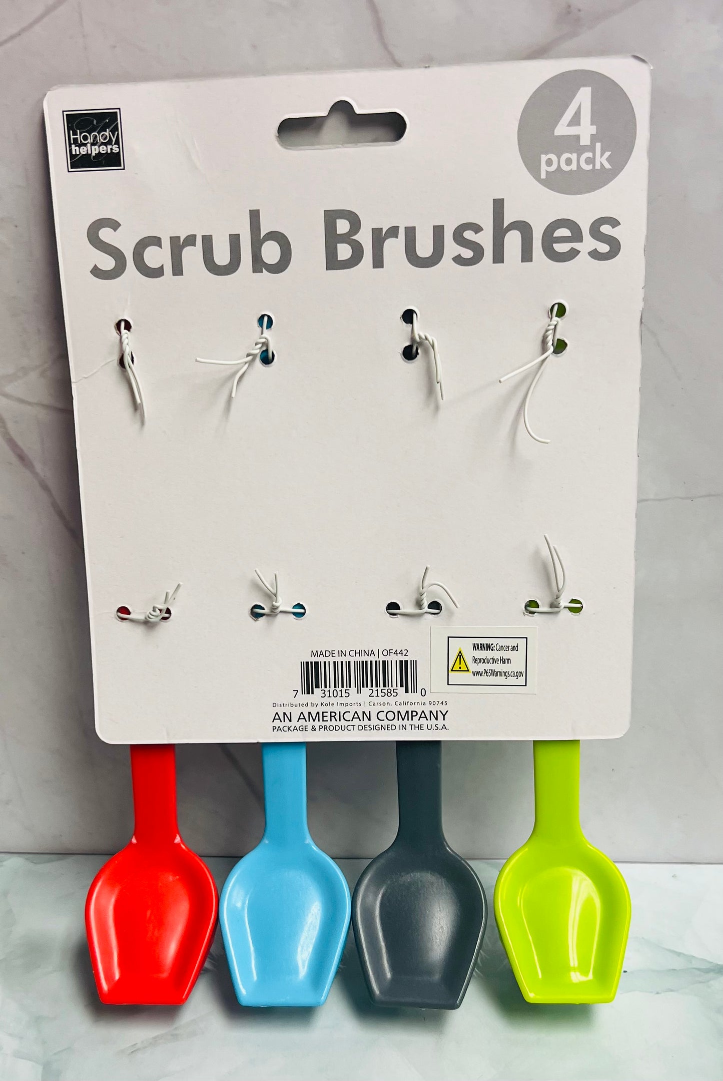 Scrub Brush 4 Pack