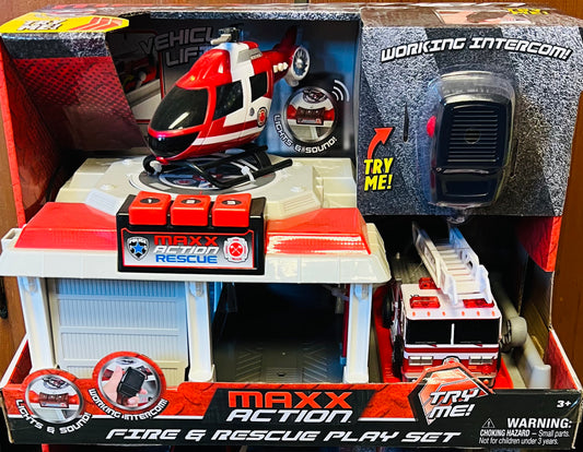 Maxx Action Fire & Rescue Play Set