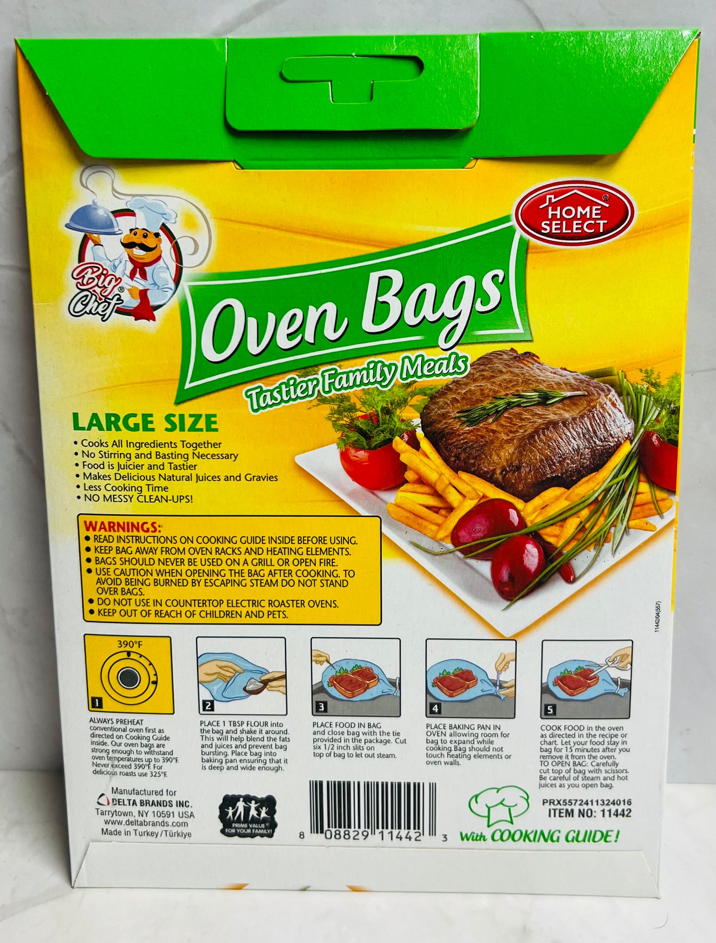 Big Chef Oven Bags